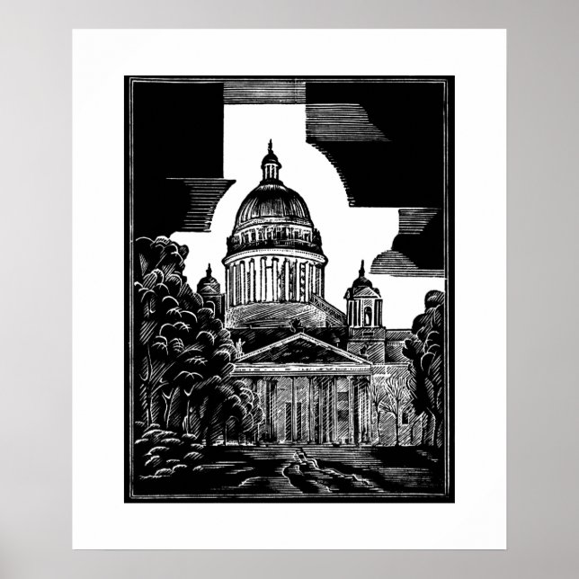 Cathédrale Saint-Isaac Affiche ST PETERSBURG (Devant)