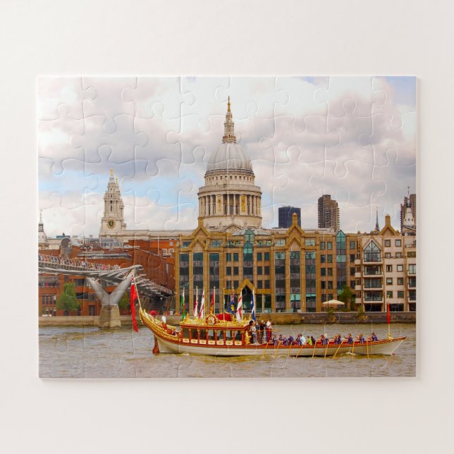 Cathédrale Saint-Paul de Londres. Puzzle (Horizontal)