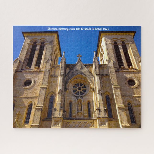 Cathédrale San Fernando Texas. Jigsaw Puzzle (Horizontal)