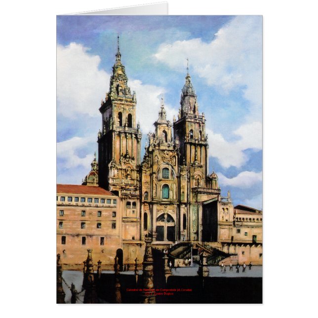 Cathédrale Santiago de Compostela (A La Corogne) (Devant)
