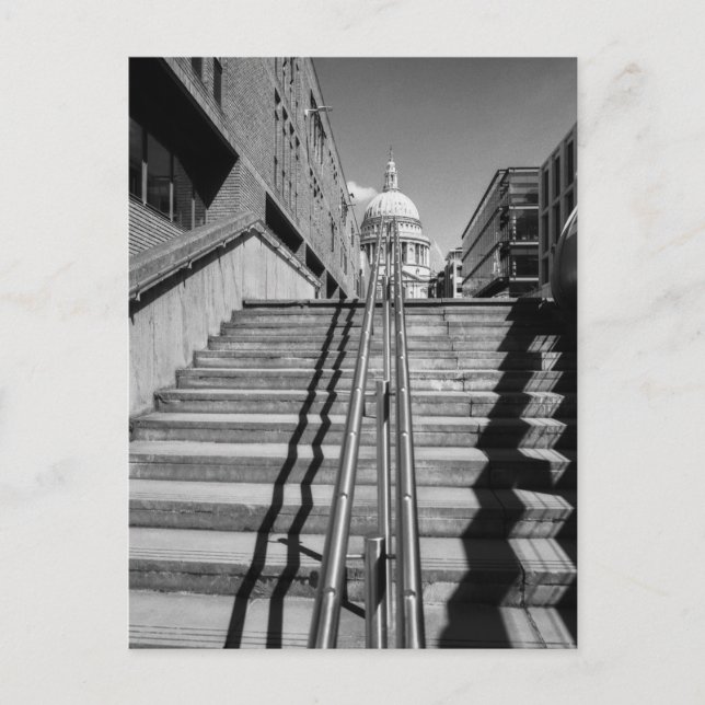 Cathédrale St Paul Londres, UK Carte postale (Devant)