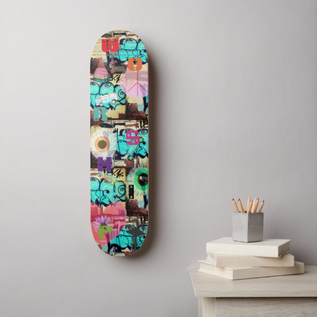 Cathédrale Urbaine Skateboard (Art mural)