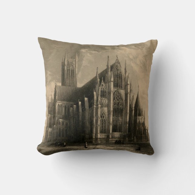 Cathédrales de l'Angleterre : Coussin de Lincoln (Recto)