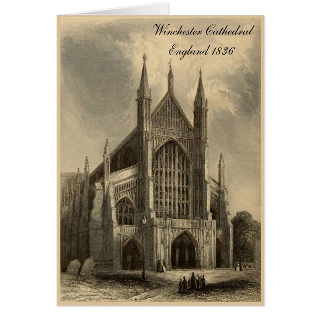 Cathédrales des séries de l'Angleterre : (Devant)