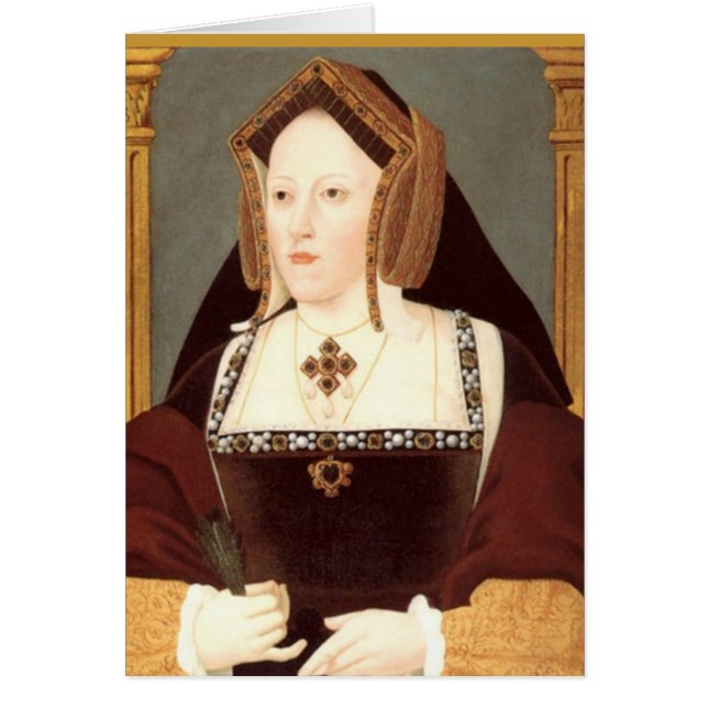 Catherine de carte d'Aragon (Devant)