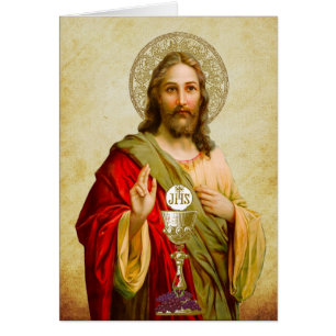 Catholique Jésus Première communion Chalice Hôte