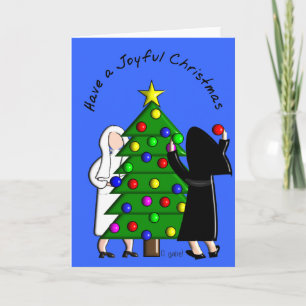 Catholique Nun Art Cartes et Cadeaux de Noël