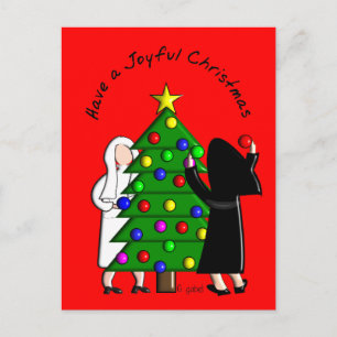 Catholique Nun Art Cartes et Cadeaux de Noël