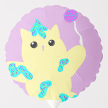 Caticorn party balloon 