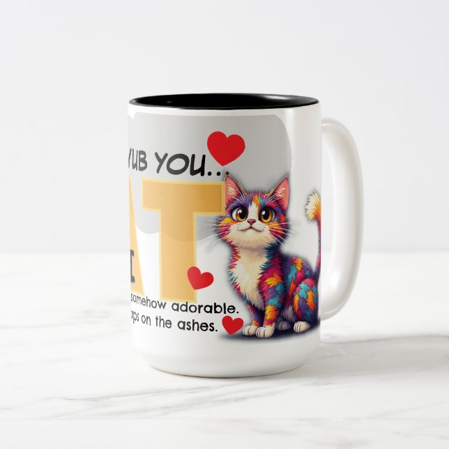 CatNapalm | Lubs You Chaos Posse Mug (Devant droit)