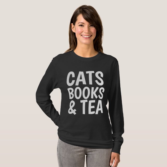 CATS BOOKS & T-shirts (Devant entier)