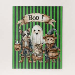 Cats & Chiens Halloween Puzzle