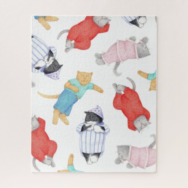 CATS PAJAMAS 16"X20" Puzzle (Vertical)