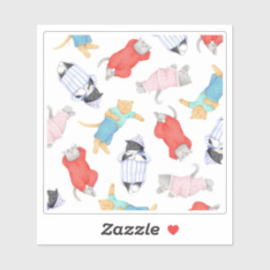 CATS Sticker en vinyle PAJAMAS 4x4