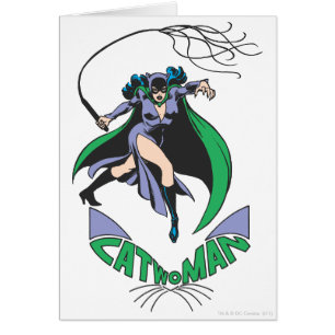 Catwoman & Logo Green