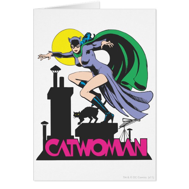 Catwoman & Logo rose (Devant)