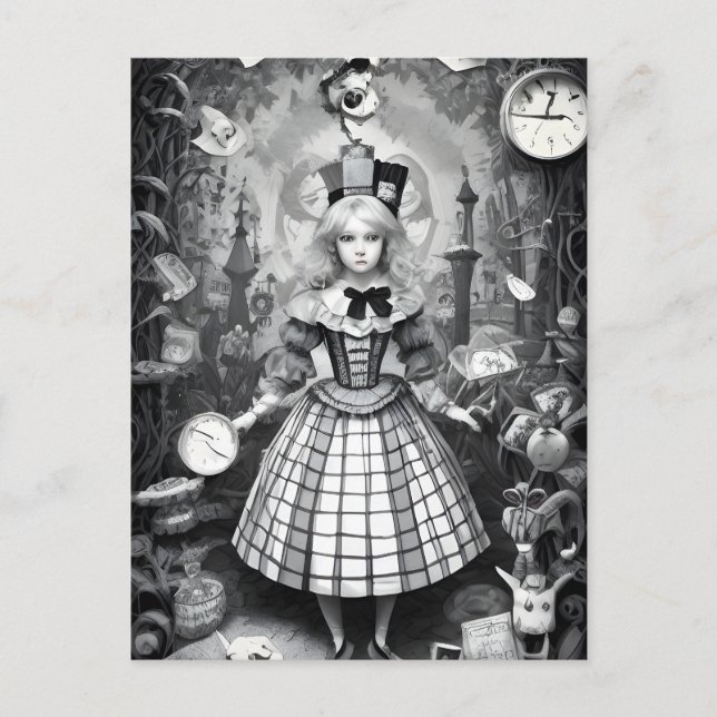 Cauchemar à la carte postale Tea Party (Devant)