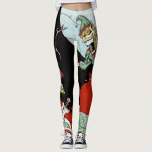Cauchemar de Noël Leggings personnalisés