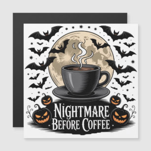 Cauchemar d'Halloween avant le café