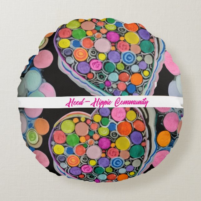 "Cause Dopamine Décoration" Coussin Décoratif (Devant)