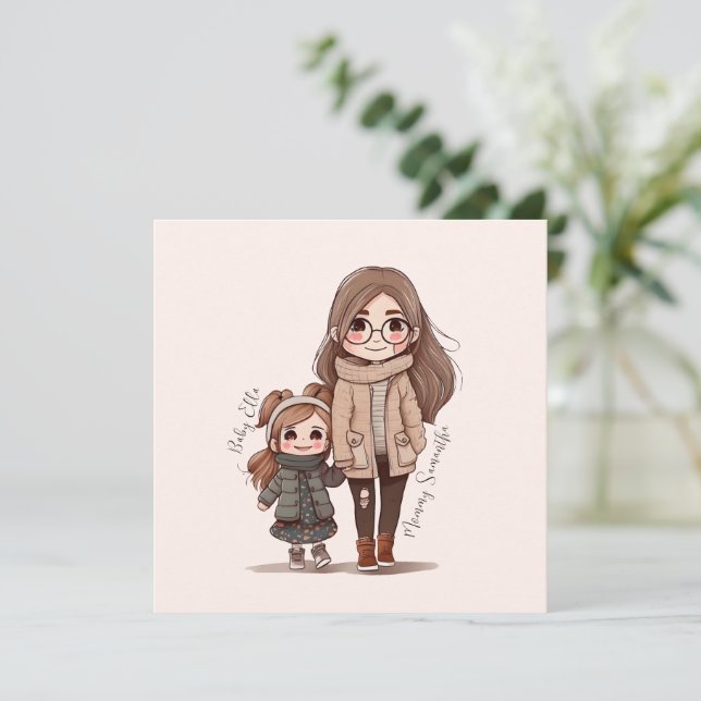 Caution adorable mère et fille (5) (Debout devant)