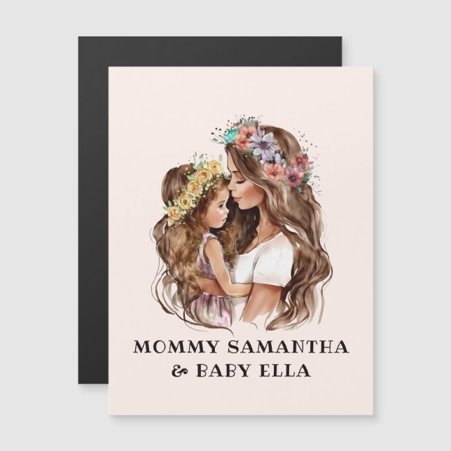 Caution adorable mère et fille (9) (Devant / Derrière)