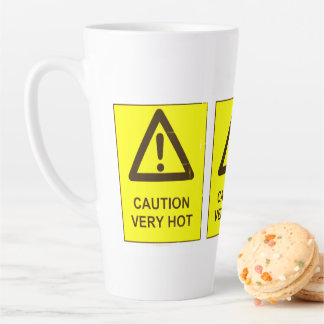 Caution - Hot Latte Mug