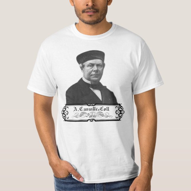 CAVAILLE-COLL FACTEUR D'ORGUE À TUBES T-Shirt (Devant)