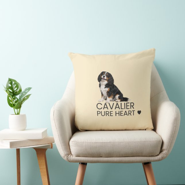 Cavalier – Coussin décoratif Cœur pur (Chaise)