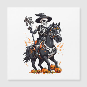Cavalier de cheval squelette