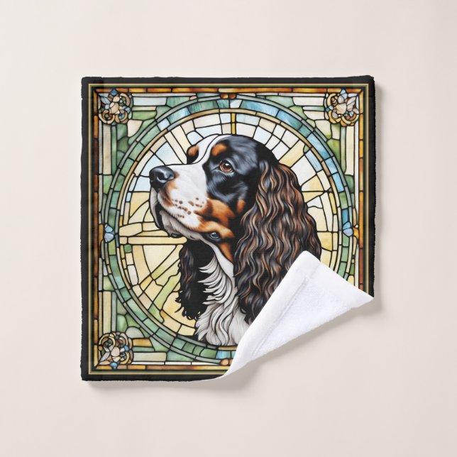 Cavalier King Charles Cocker Spaniel (Gant de toilette)