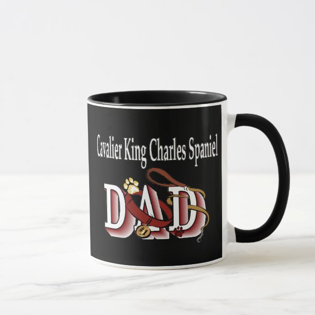 Cavalier King Charles Espaniel Papa Mug (Droite)