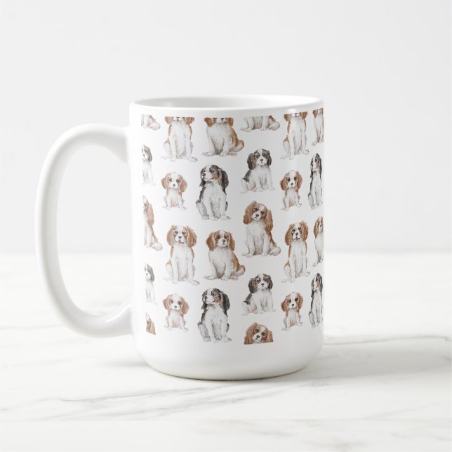 Cavalier King Charles Spaniel en céramique Mug (Gauche)