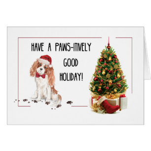 Cavalier King Charles Spaniel Funny Christmas Chie