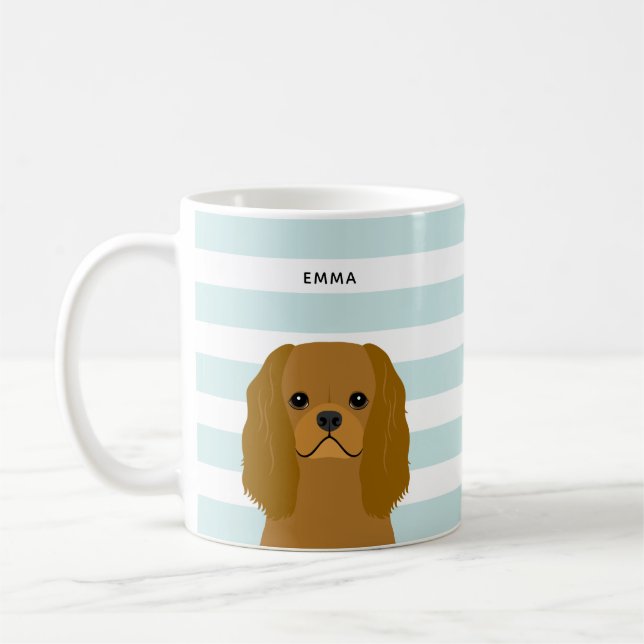Cavalier King Charles Spaniel Mugs (Gauche)