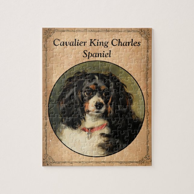 Cavalier King Charles Spaniel Puzzle (Vertical)