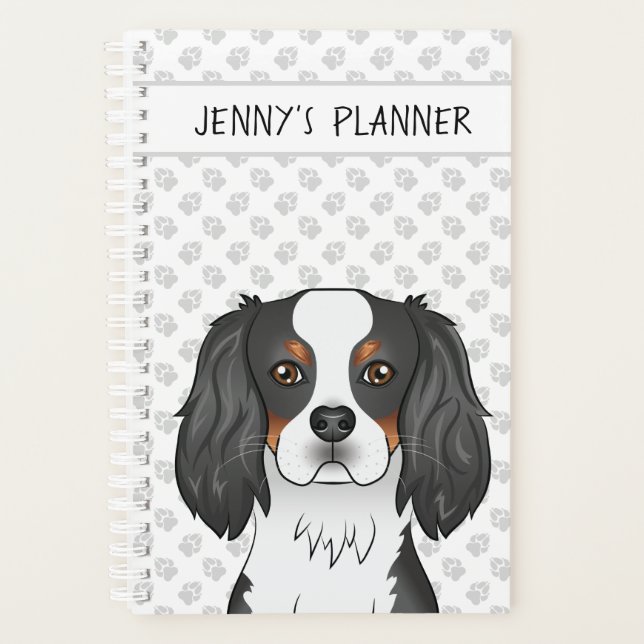 Cavalier King Charles Spaniel tricolore Chien & Ti (Devant)