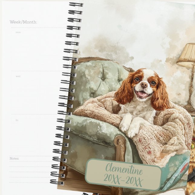 Cavalier King Charles Spaniel Undated Appointment  (Créateur téléchargé)