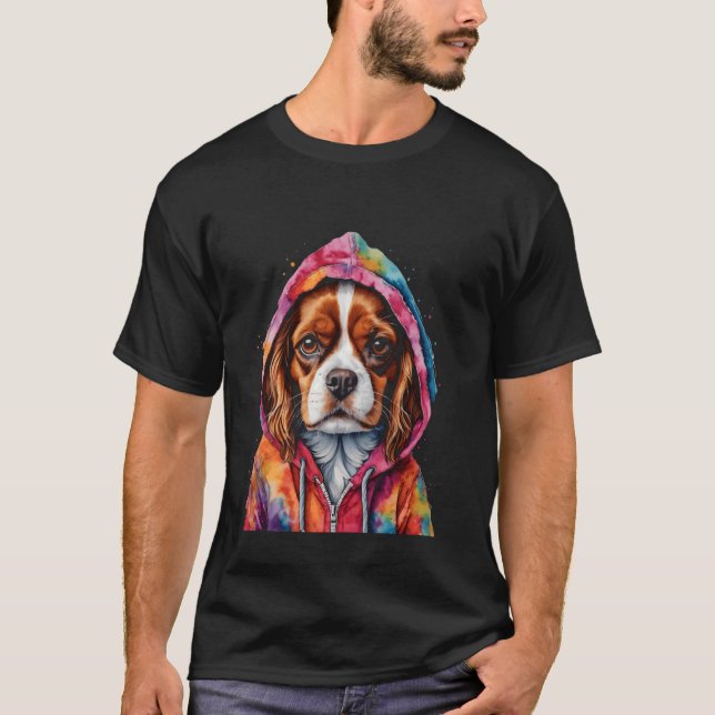 Cavalier Roi Charles Espagnol Chien Sweat - shirt  (Devant)