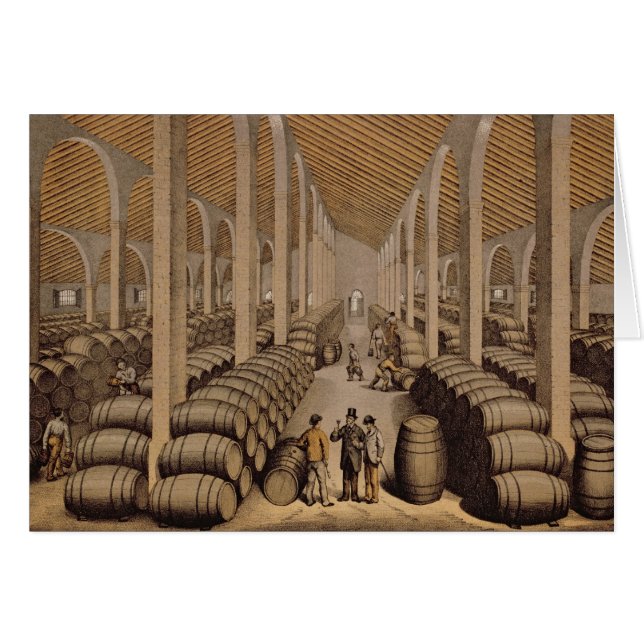 Cave à vin à Jerez de la Frontera (Devant horizontal)