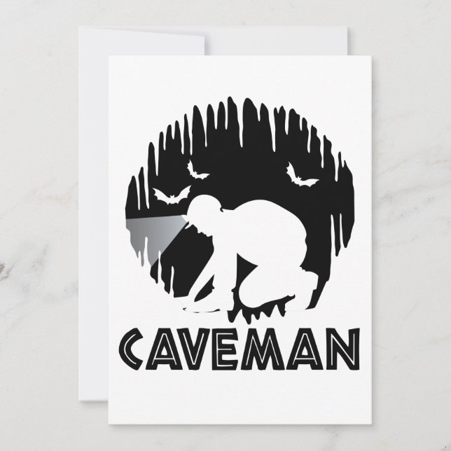 Caveman - Drôle Spelunking (Devant)
