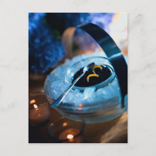 CAVIER DE CARTE POSTALE SUR GLACE