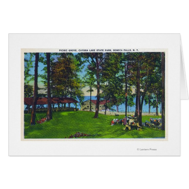 Cayuga Lake State Park Scene (Devant horizontal)