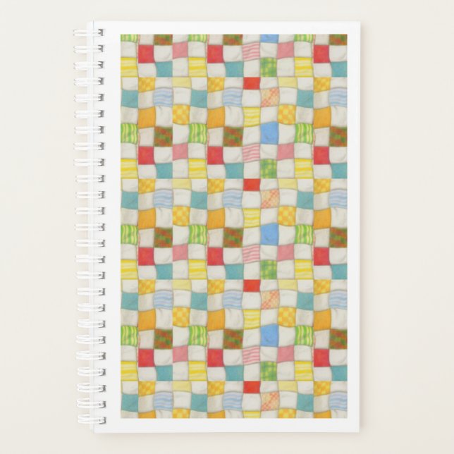 CAZY QUILT 5.5x8.5 Calendrier du planificateur (Devant)