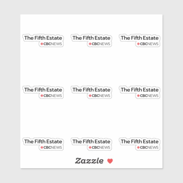 CBC Les Stickers Fifth Estate (Feuille)