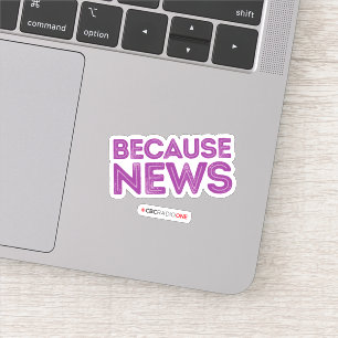 CBC Parce que Sticker de News