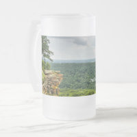 CCC Surplombe Petit Jean Frosted Glass Beer Mug