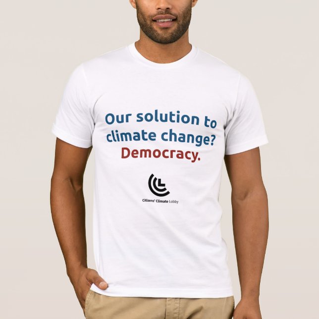 CCL notre T-shirt de blanc de solution (Devant)