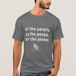 CCL pour le T-shirt de gris de planète
