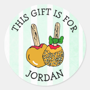 Ce cadeau est pour (Ajouter un nom) étiquette cade